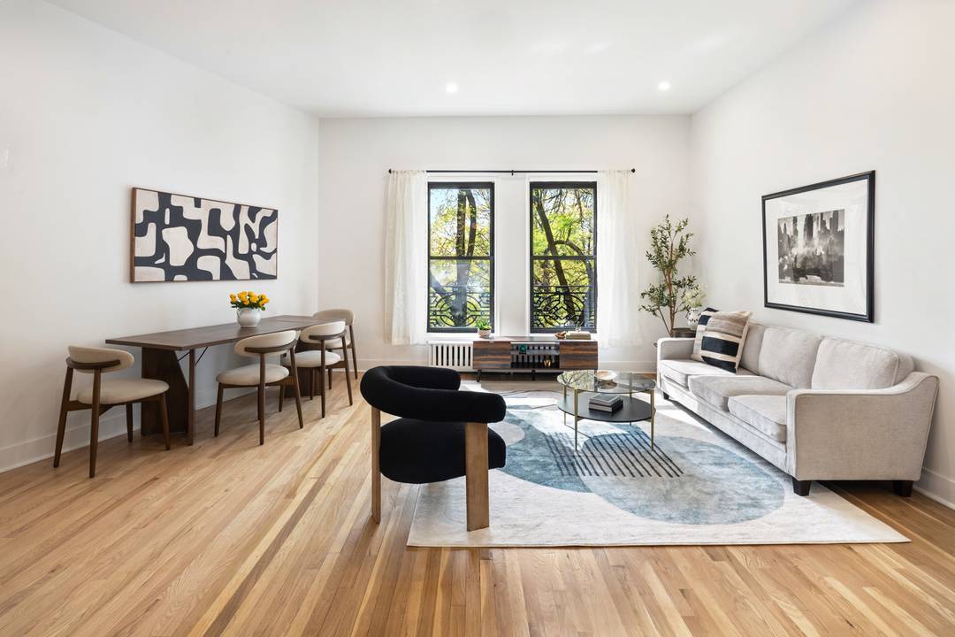 Presented by a sponsor with no board approval or financial requirements, this brand new, gut renovated pre war corner residence offers a rare opportunity to be the first to live ...