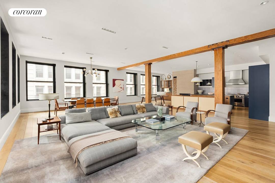 First full floor loft to become available at 76 Crosby in over a decade.