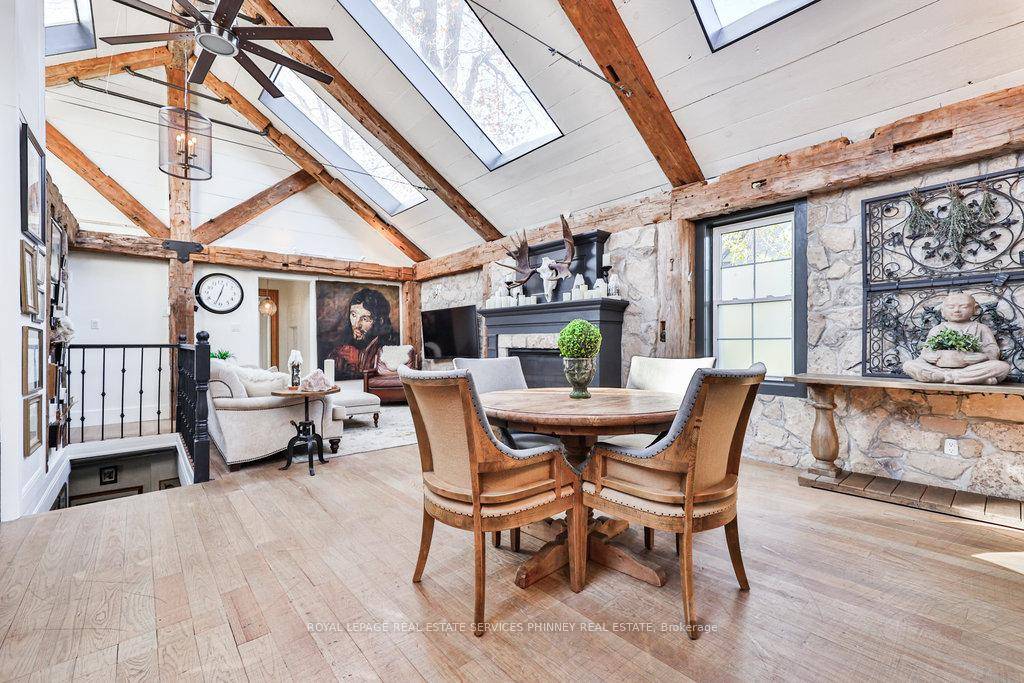 This exceptional home is truly one of a kind and must be experienced in person to fully appreciate its warmth and character.