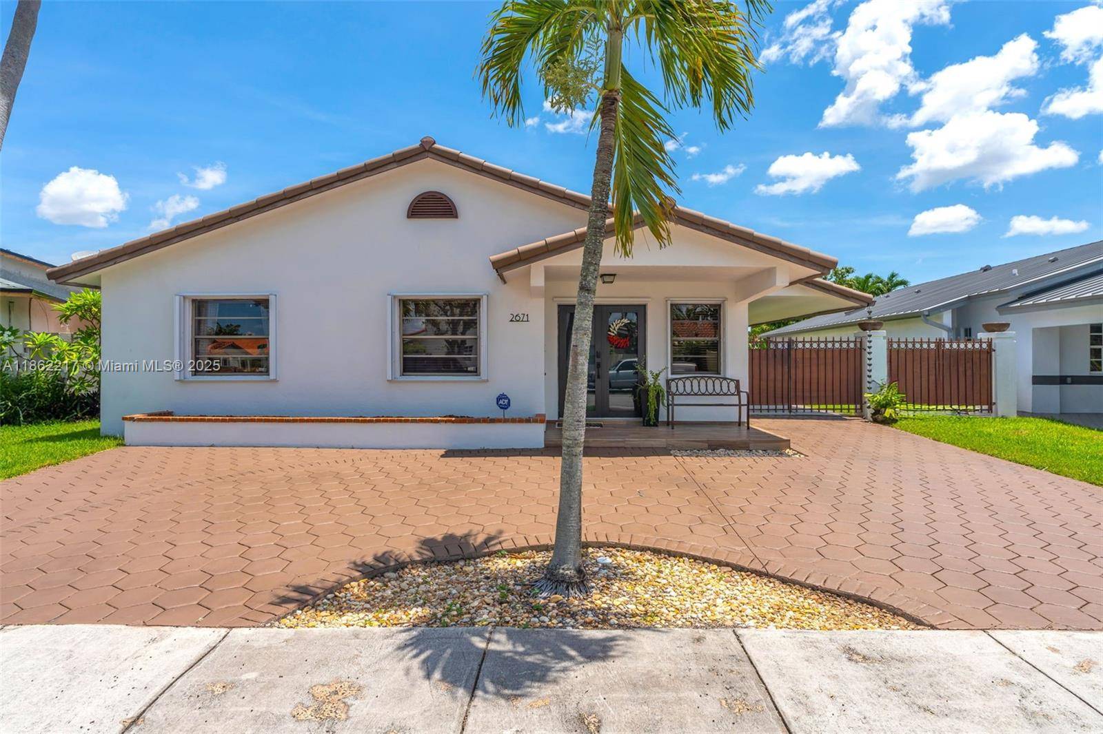 Charming 3 bedroom, 2 bath home with a versatile extra room in the heart of Miami !