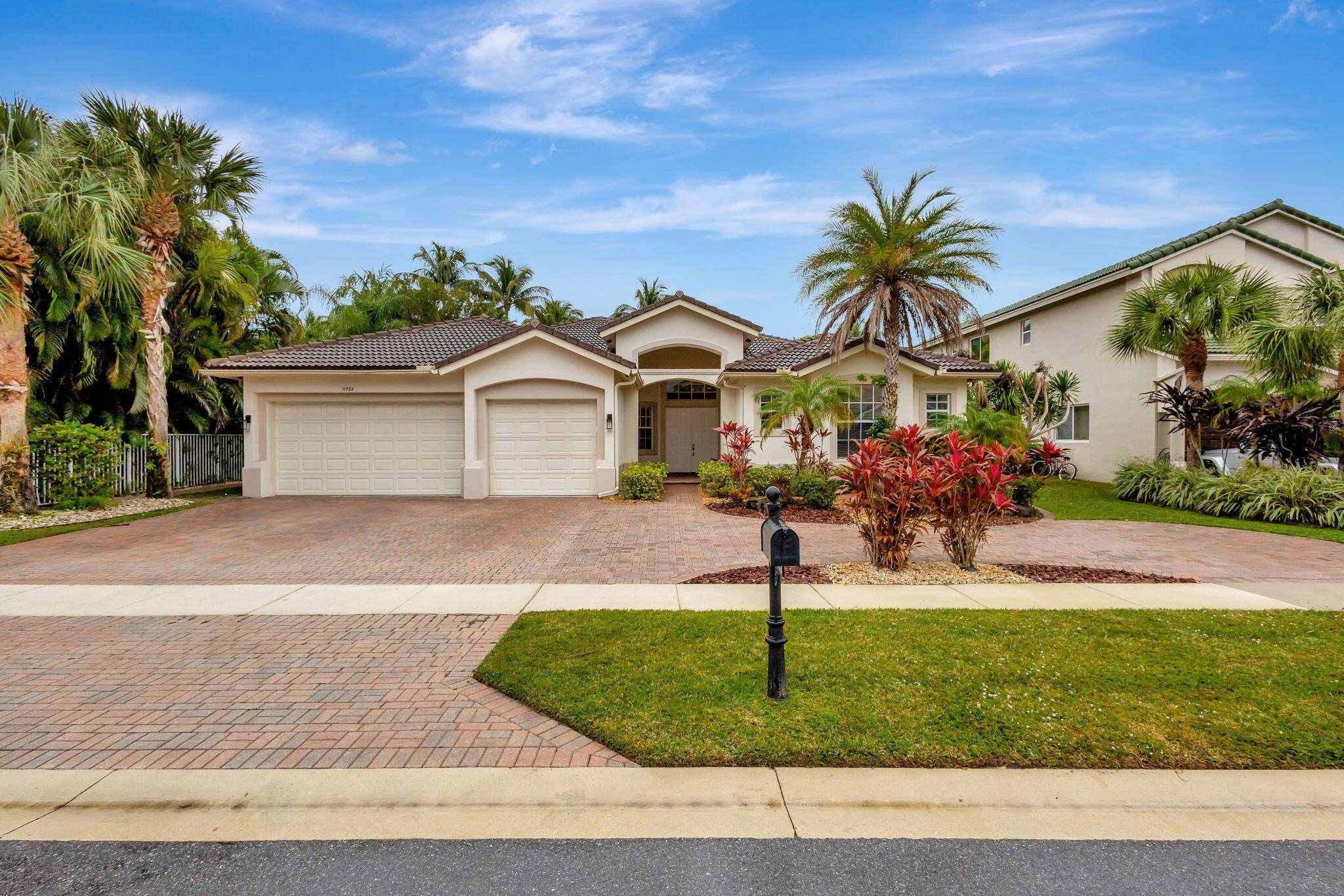Escape to paradise in this stunning one story home nestled within a resort style community.