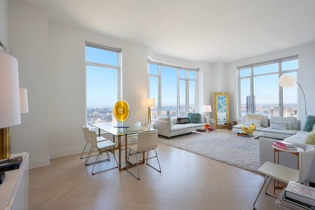 High Floor 3 Bedroom with Stunning Views at The Four Seasons A stunning corner condo with breathtaking views of the East River and Manhattan Skyline and the finest modern finishes, ...