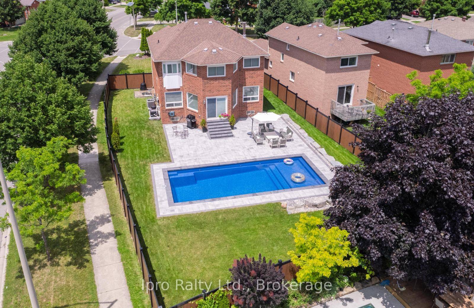 This updated 2340 sqft. 4 bed, 3 bath home is situated on a premium corner lot with a south facing backyard that receives sun exposure sunrise to sunset.