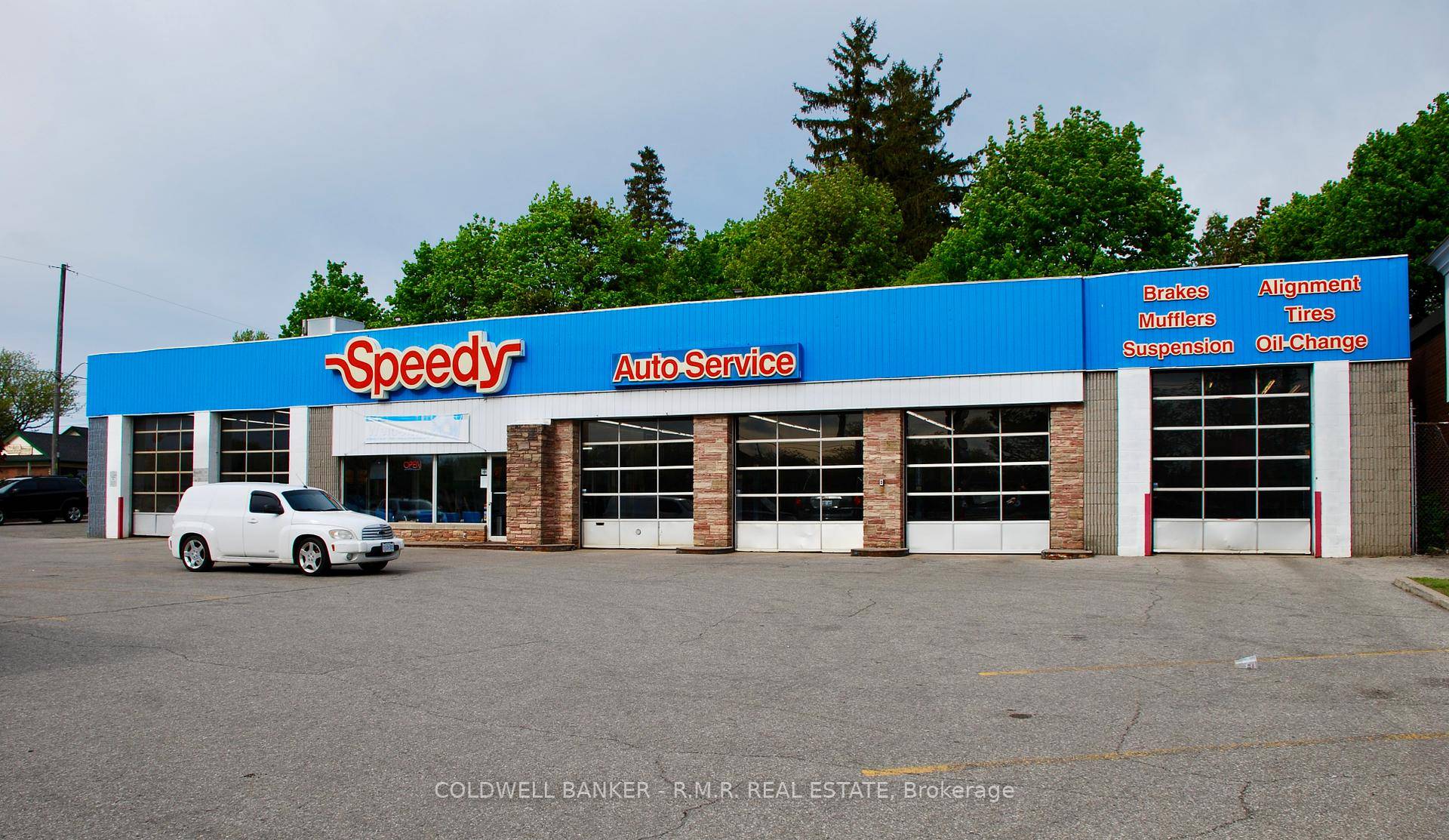 Incredible opportunity to acquire a freestanding 6 bay automotive service centre in one of Oshawa's busiest and most visible commercial corridors.