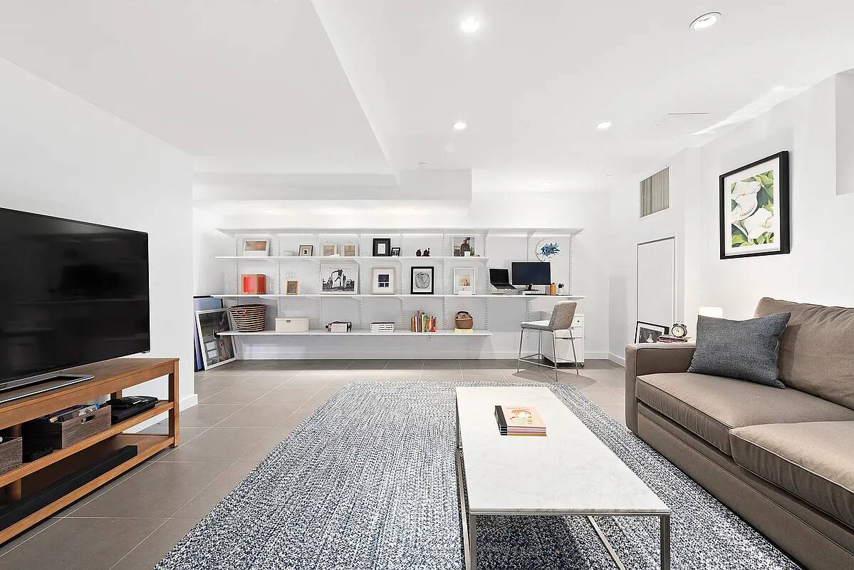 Set in a contemporary condominium one block from McCarren Park, this impeccably designed duplex apartment spans 1, 164 square feet and features wide plank hardwood floors, oversized windows, and high ...