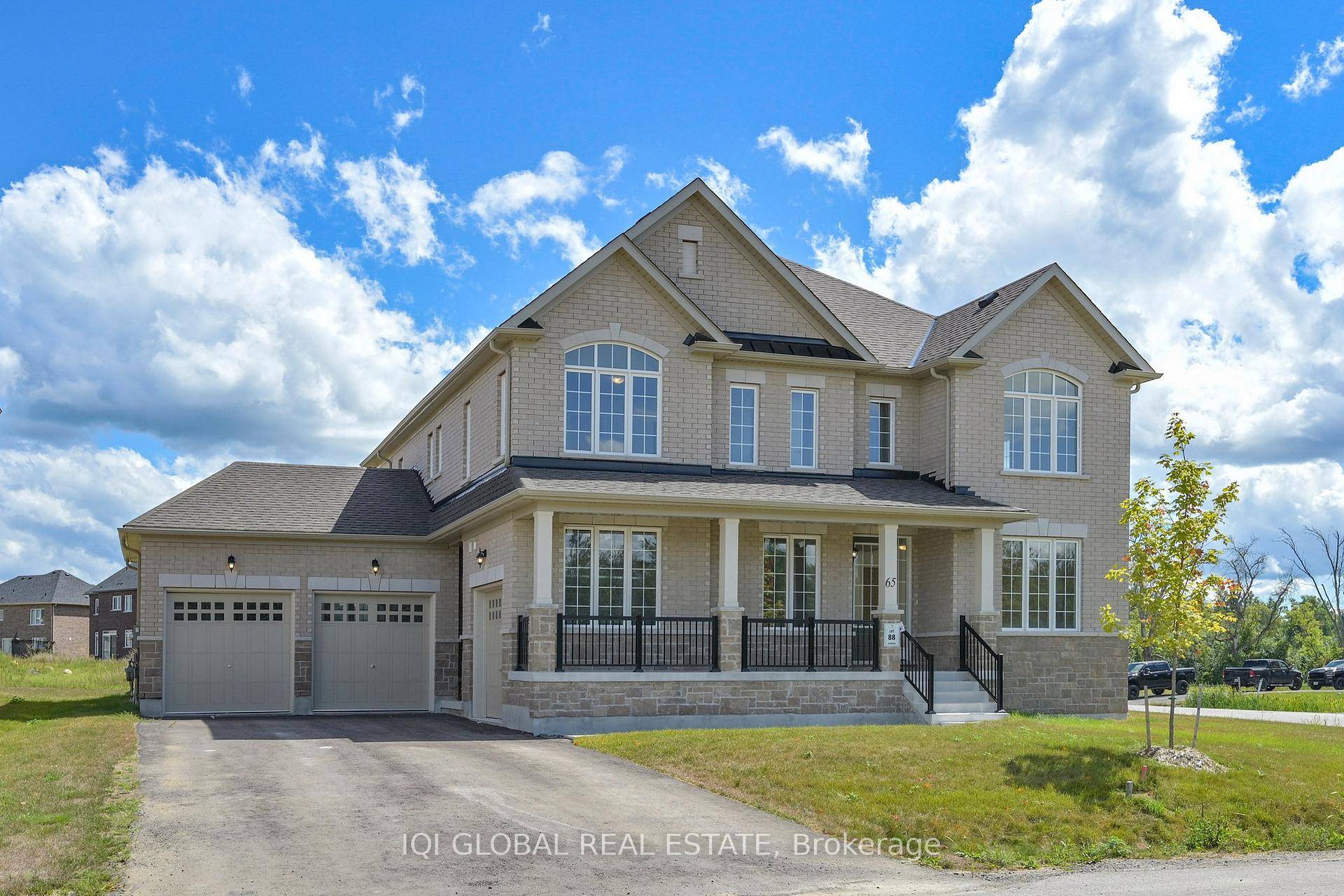 Beautiful brand new estate home with a three car garage at Riverbend Estates.