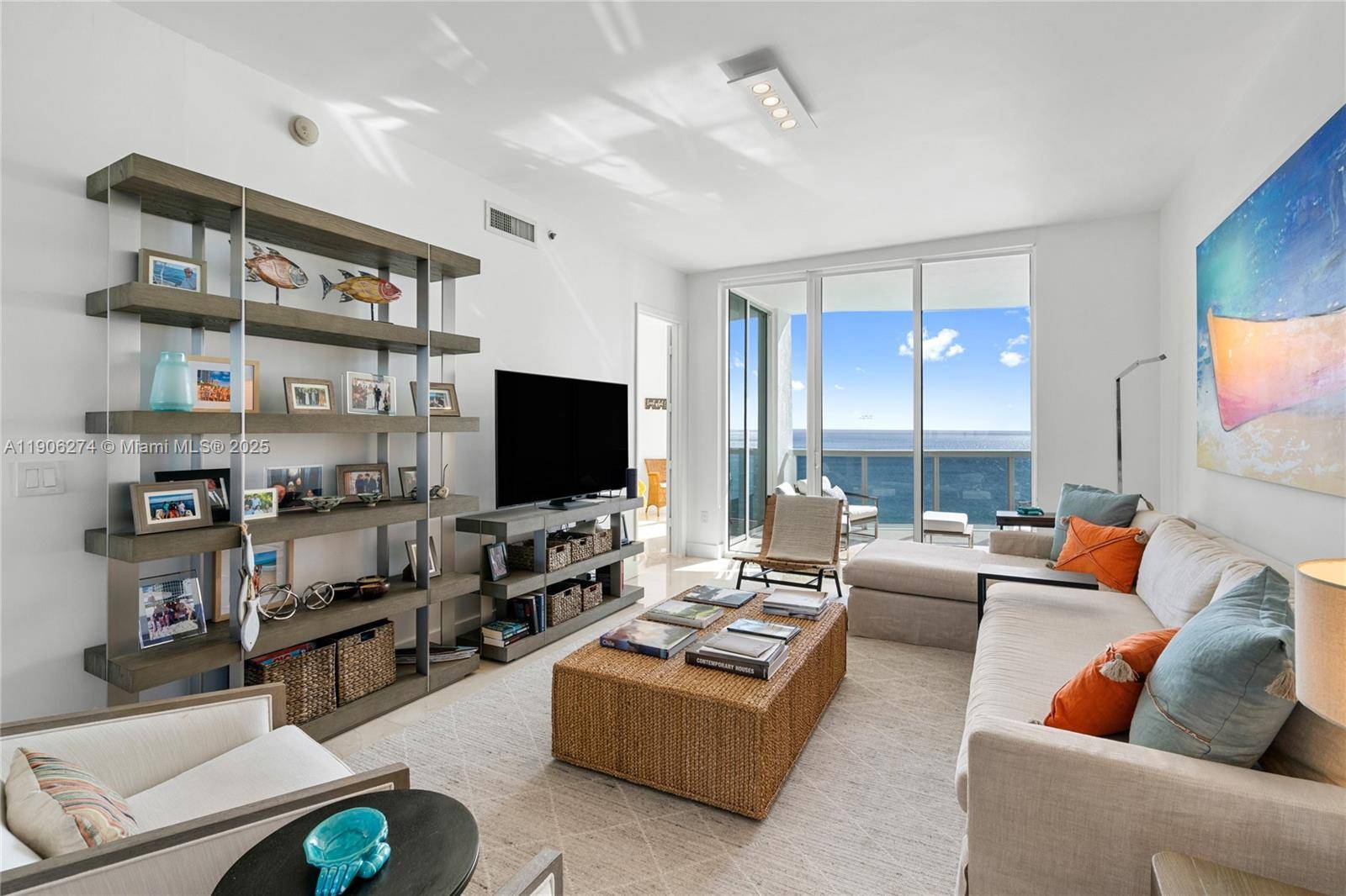 Luxury oceanfront TURN KEY unit at iconic Trump Tower II.