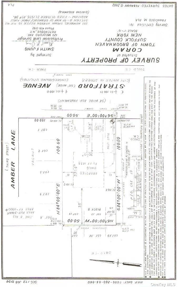 Cleared lot in desirable development with treelined streets.
