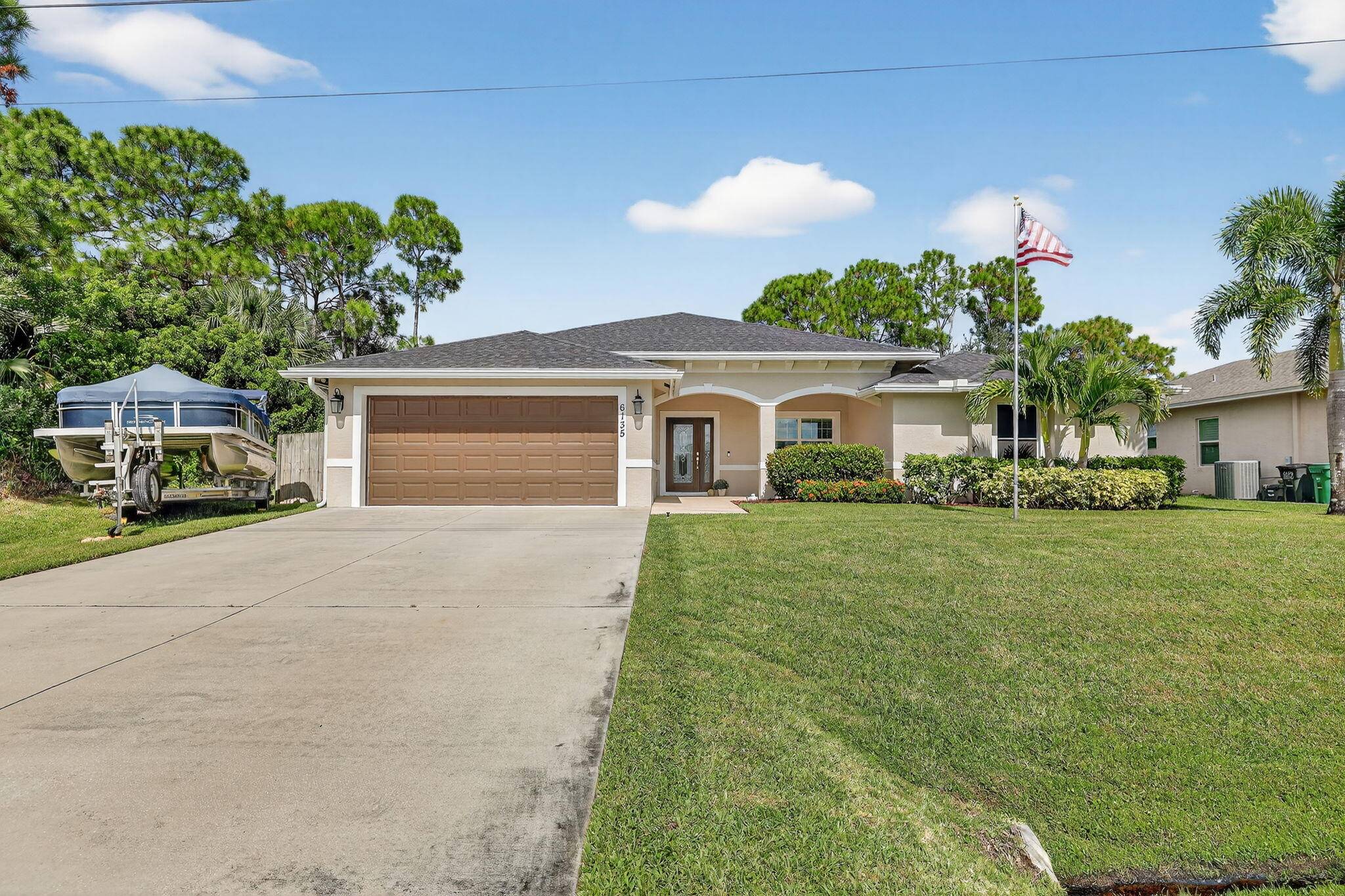 Welcome to this meticulously maintained 4 bedroom, 2 bath, 2 car garage home, built in 2019 by Grande Construction with NO HOA !