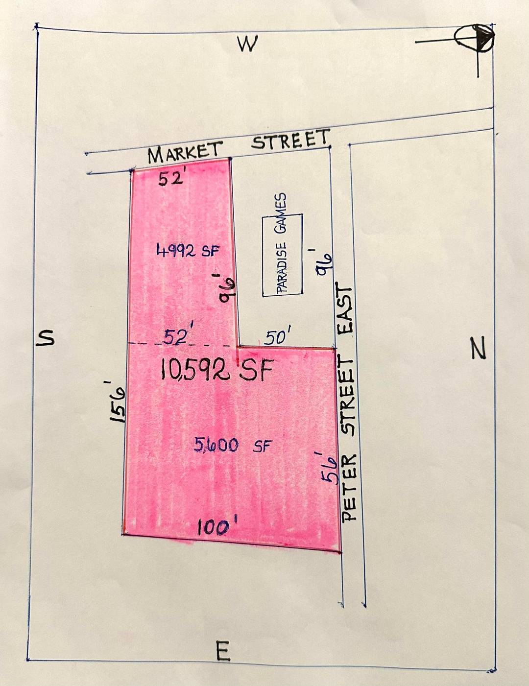 MARKET & PETER ST LOT 132 Land New-Providence