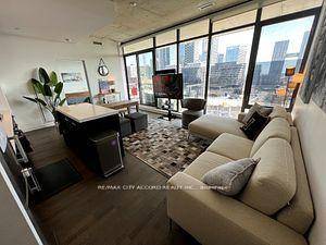 Experience urban living at its finest in this stunning one bedroom plus den condo located in the heart of King West.