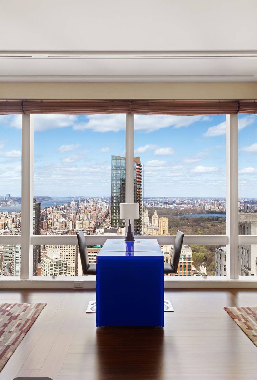 Perched high above Manhattan on the 71st floor of the prestigious Residences at the Mandarin Oriental, this exceptional apartment at 80 Columbus Circle blends luxury, sophistication, and panoramic views designed ...