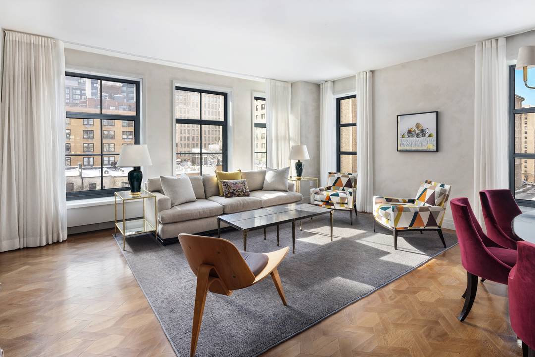 Introducing Residence 7A, a mint condition three bedroom, three and one half bath home at 207 West 79 Street Condominium a boutique condominium of just 19 residences developed by ANBAU ...