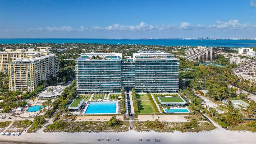 Experience elevated oceanfront living at this exceptional turnkey residence in the prestigious Oceana Key Biscayne.