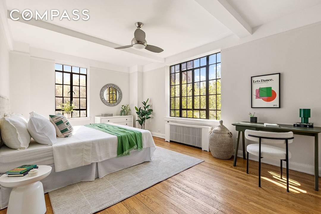 It s hard not to fall in love with this exceptional, expansive corner one bedroom co op in prime Fort Greene.