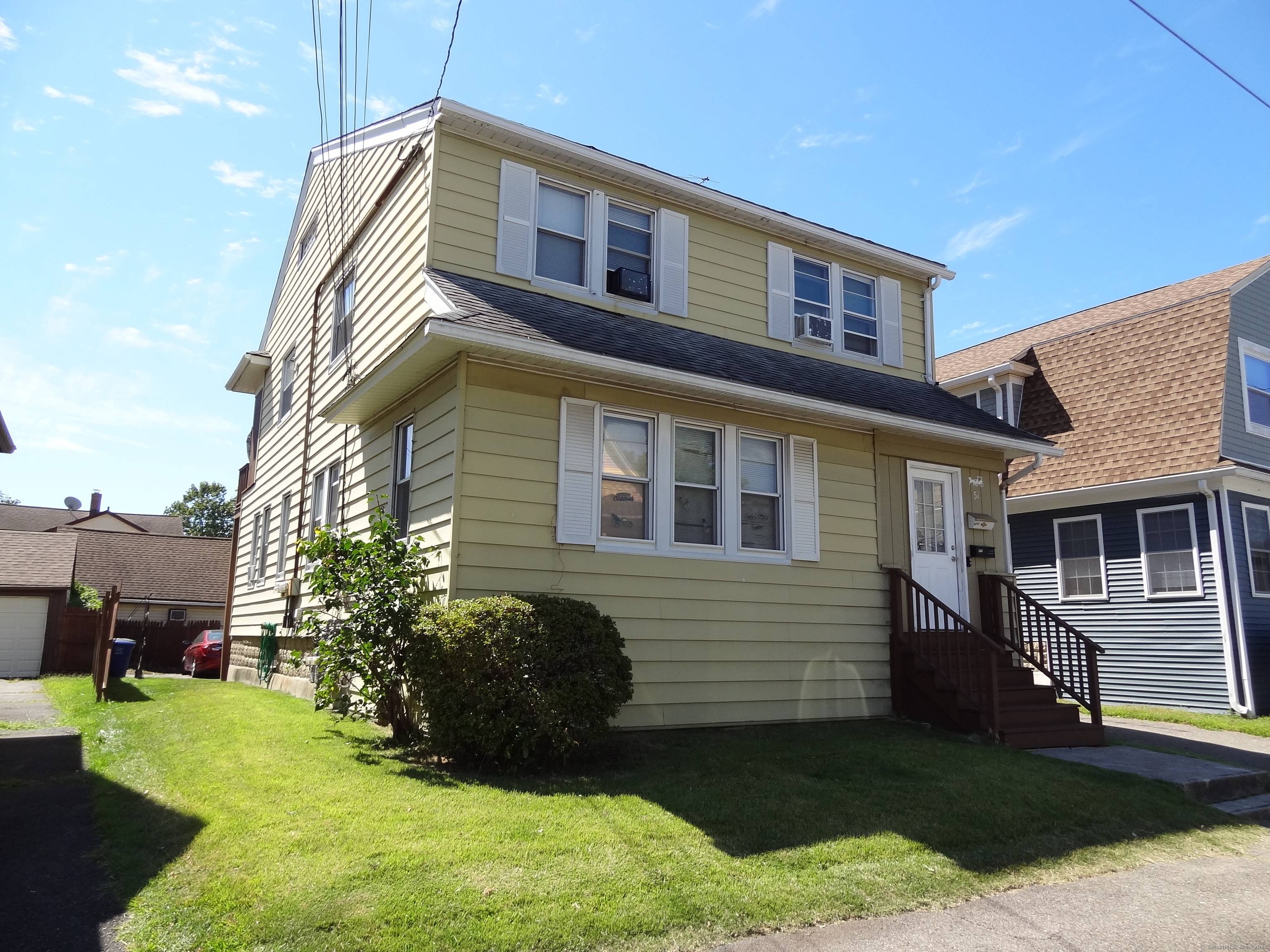 Great Black Rock two family home, both apartments are in good condition and has been well maintained, the rear yard offers good off street parking.