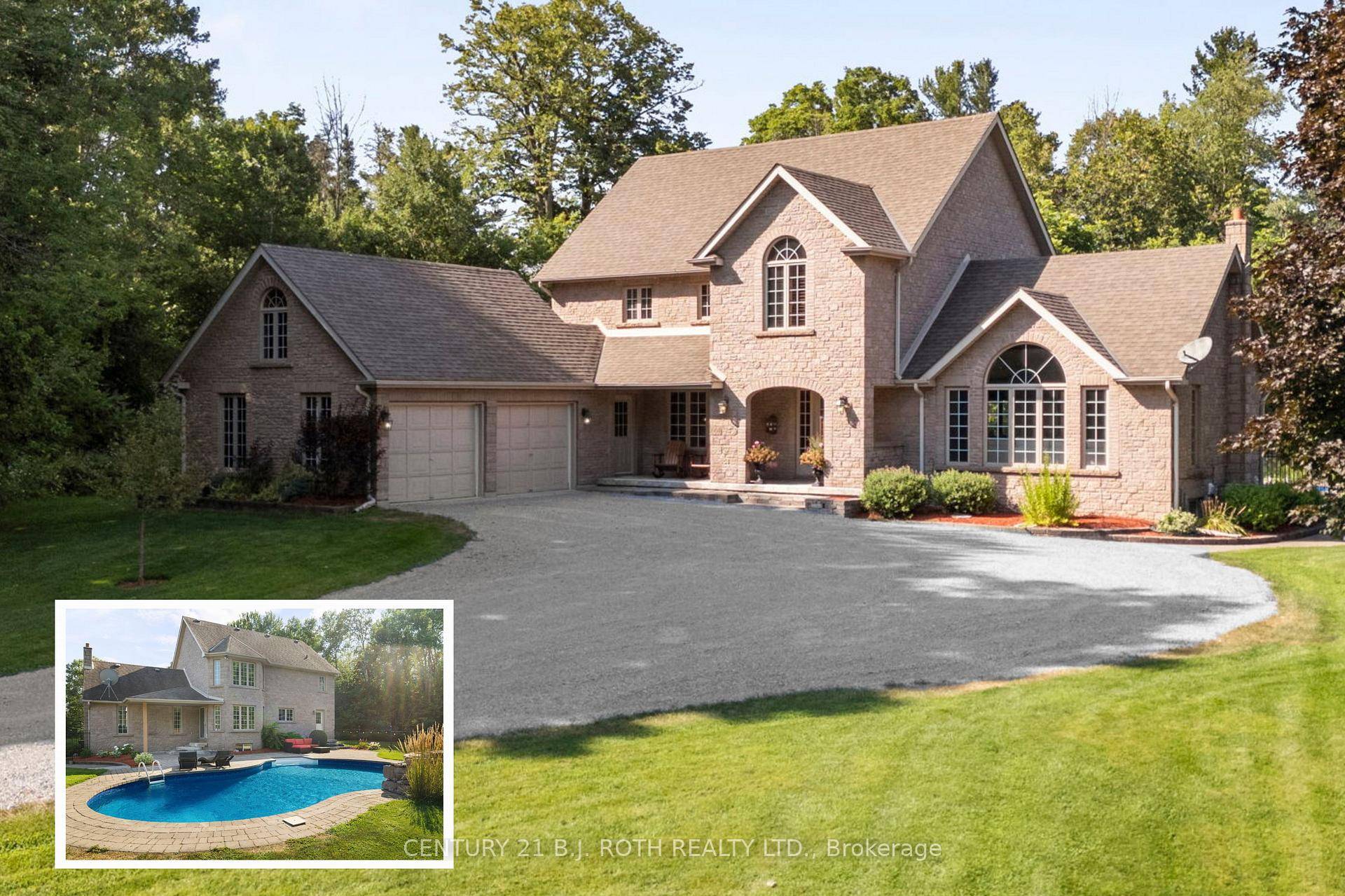 Introducing 256 Denney Drive, a beautifully crafted residence nestled on a nearly 2 acre private, professionally landscaped lot in one of Essa's most desirable neighborhoods.