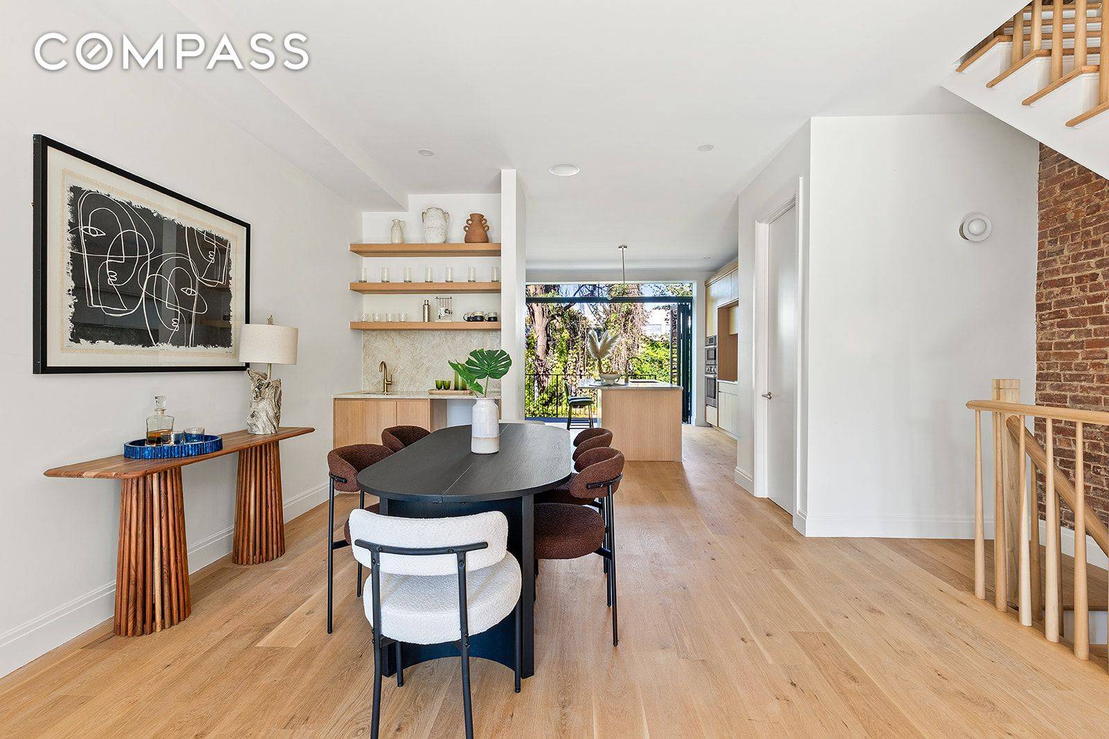 Welcome to 125 Schaefer Street, a newly renovated two family townhouse that blends Brooklyn character with modern sophistication.