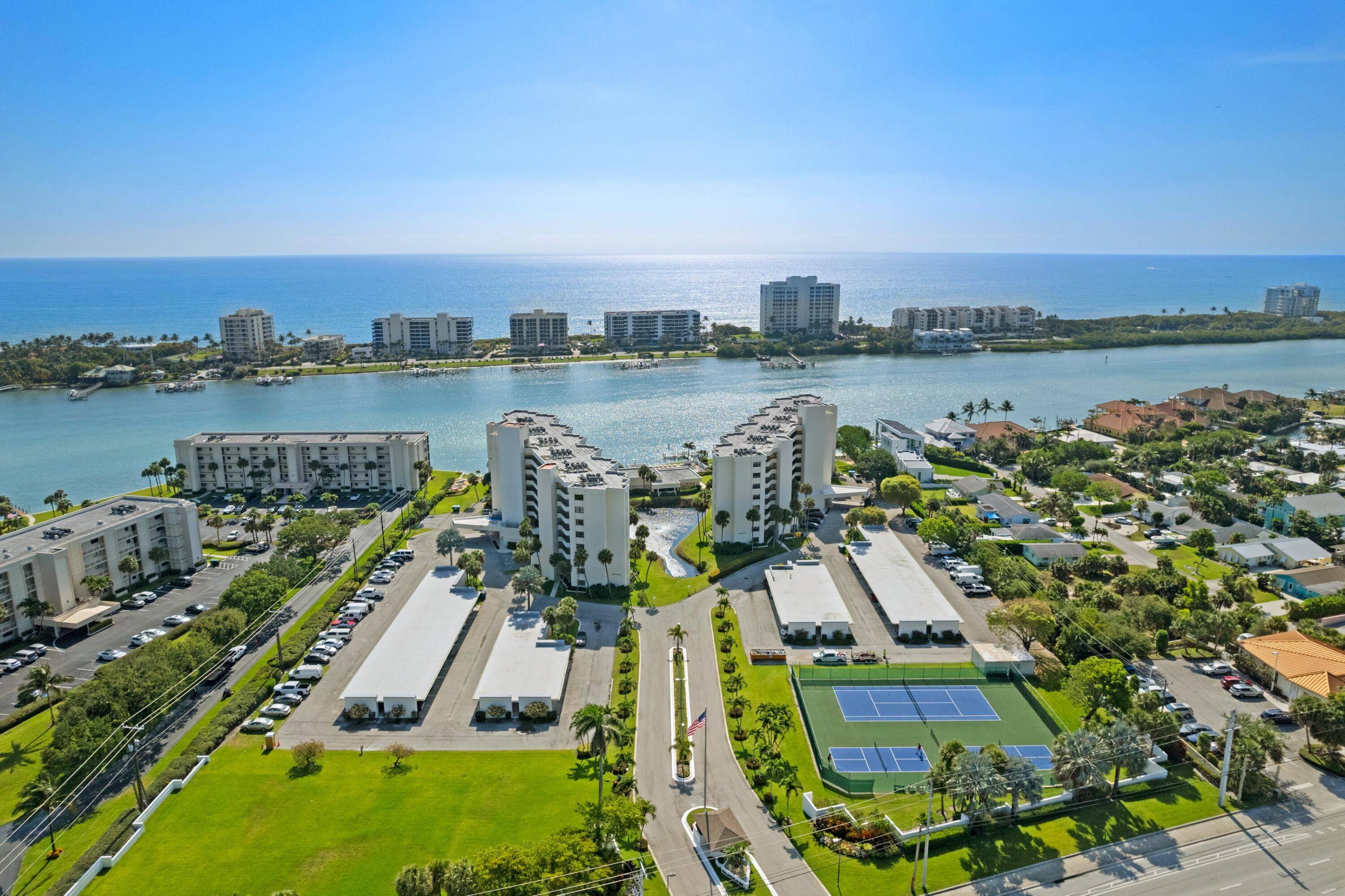 2024 FULL RENOVATION ! ! Welcome to Unit 202 at Sandpointe Bay Condominium, directly across from the prestigious Jupiter Island.