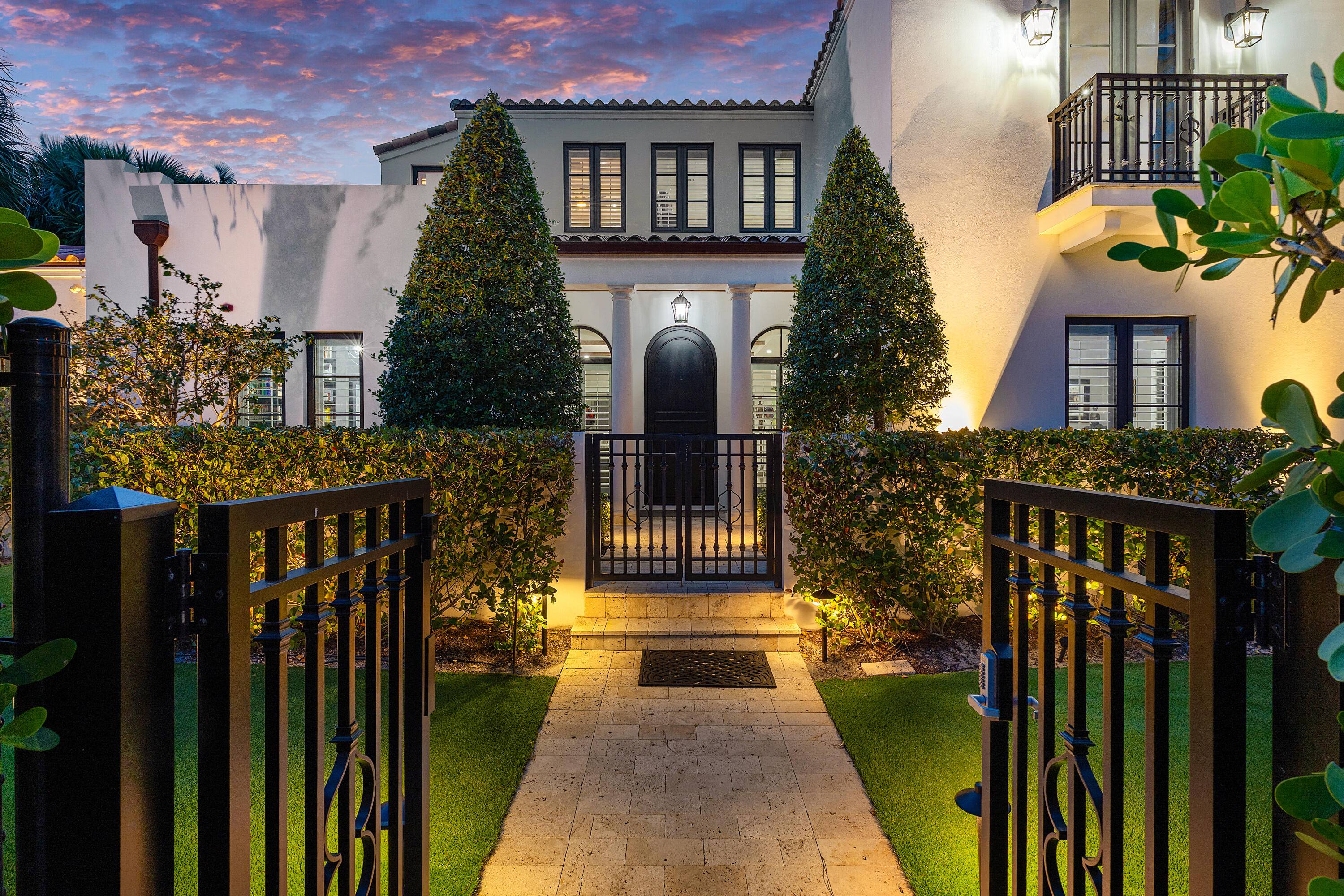 Located just blocks from Pineapple Grove's renowned dining and shops and a short walk to the beach, this sophisticated Marc Julien built home offers nearly 4, 000 sqft under air ...