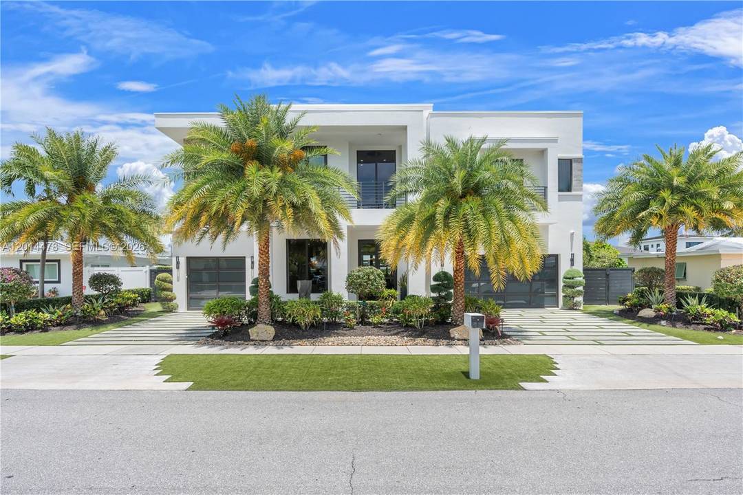 Impeccably renovated waterfront estate offering deepwater ocean access with 80 feet of frontage and no fixed bridges.