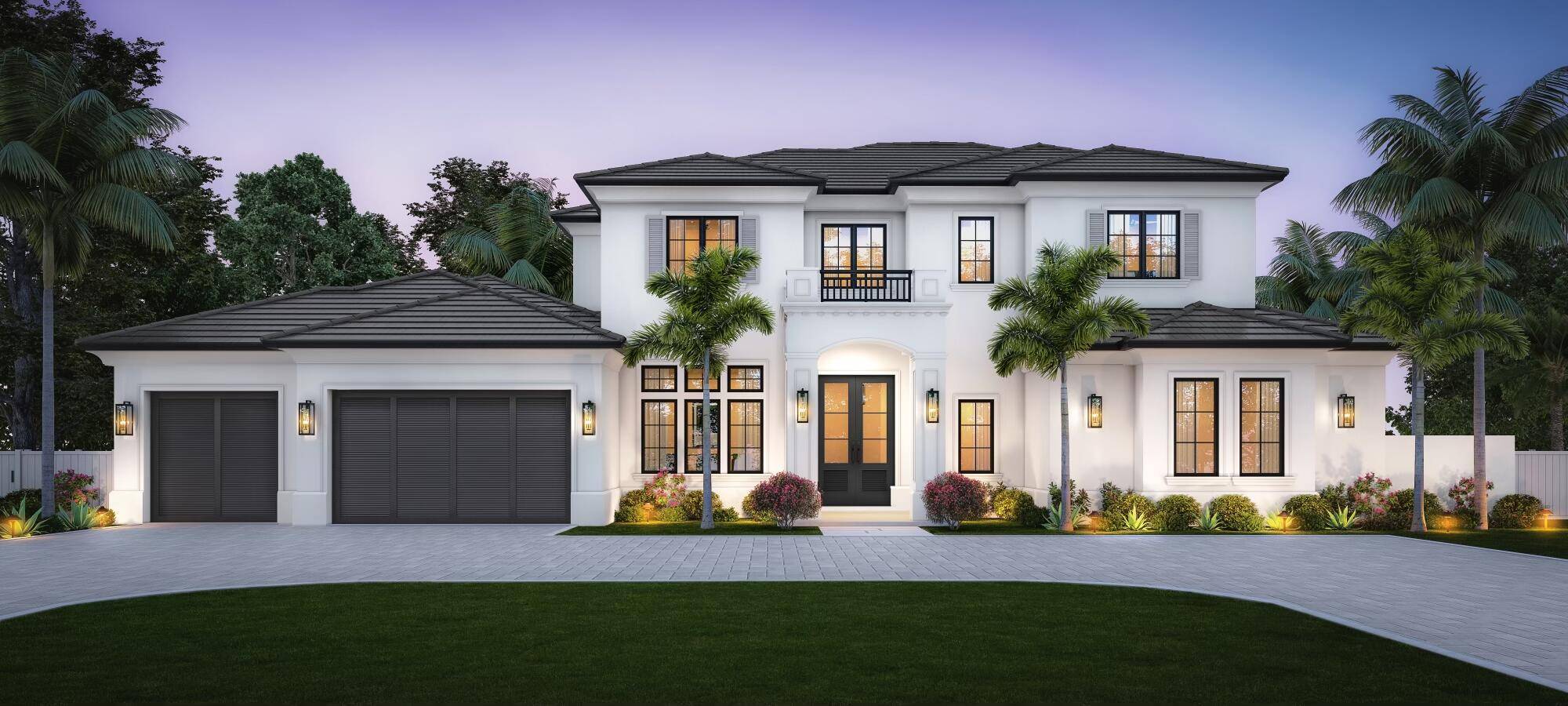 Nestled in the heart of Lake Ida, Delray Beach's premier neighborhood, this stunning estate totaling 6, 764 sq.