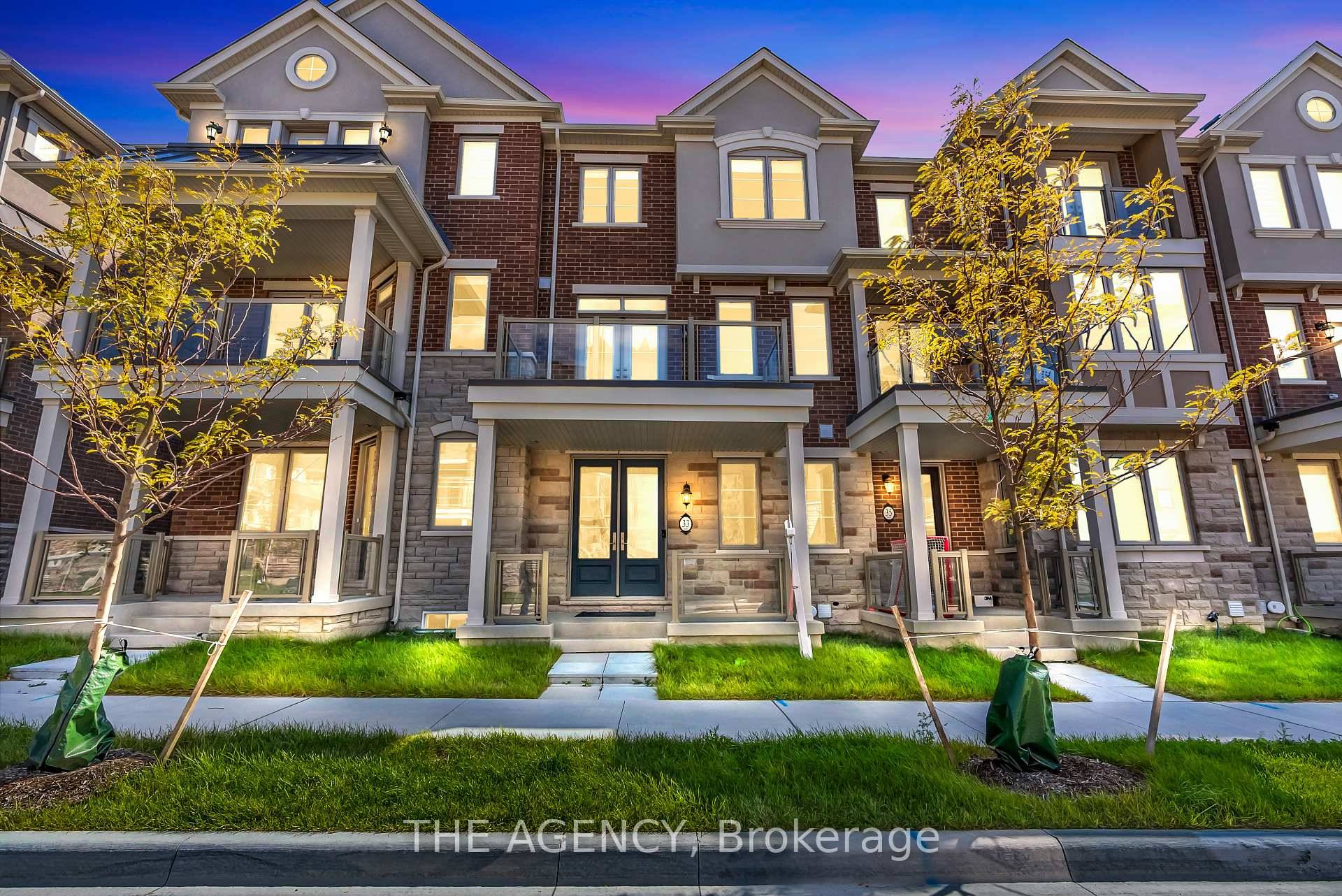 Luxury Freehold Townhome, Double Car Garage, Approx.