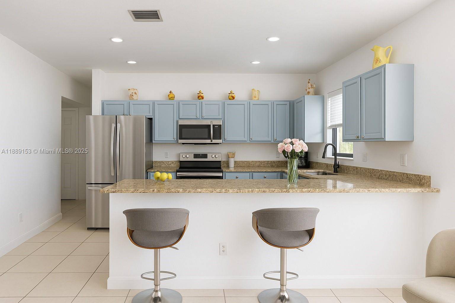Best priced one story 4BR 3BA in Silver Palms !