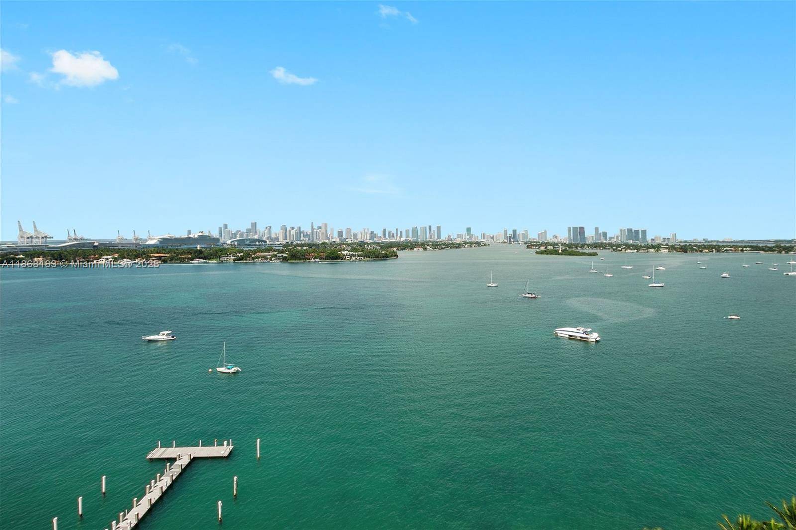 Direct bay view Penthouse studio at the exclusive Mirador 1000.