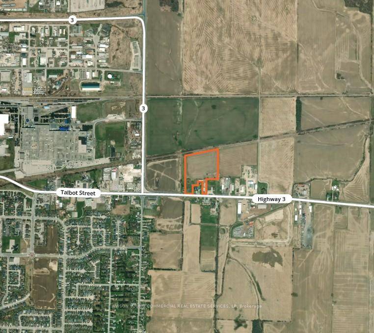 Prime commercial industrial land for sale.