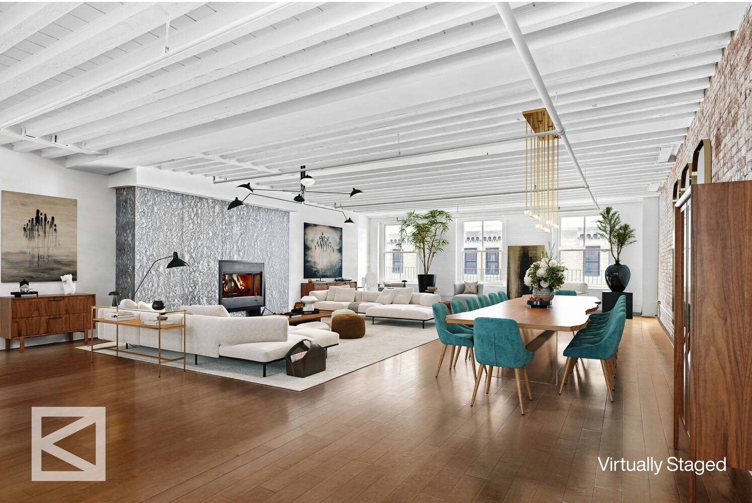 Situated in the prized Tribeca neighborhood, this trophy property is one of only 32 lofts available at the Cobblestone Loft Condominium, making it a rare find.