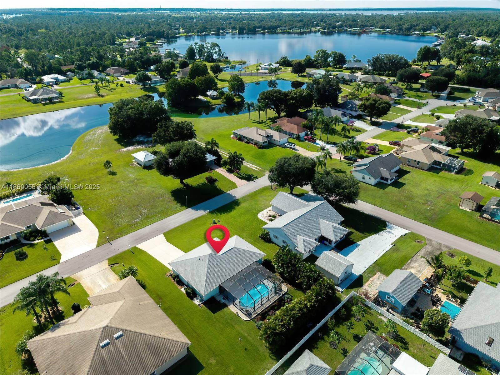 Beautiful pool home built in 2019, located in Country Walk, a waterfront community with its own marina on the shores of Lake Carrie with access to Lake June, amp ; ...
