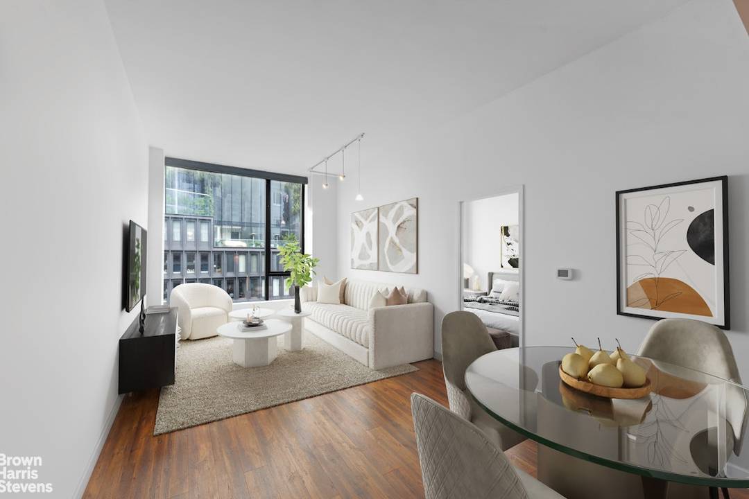 Spacious and Stylish 1 Bedroom at Hudson Square's Premier Boutique Condominium.