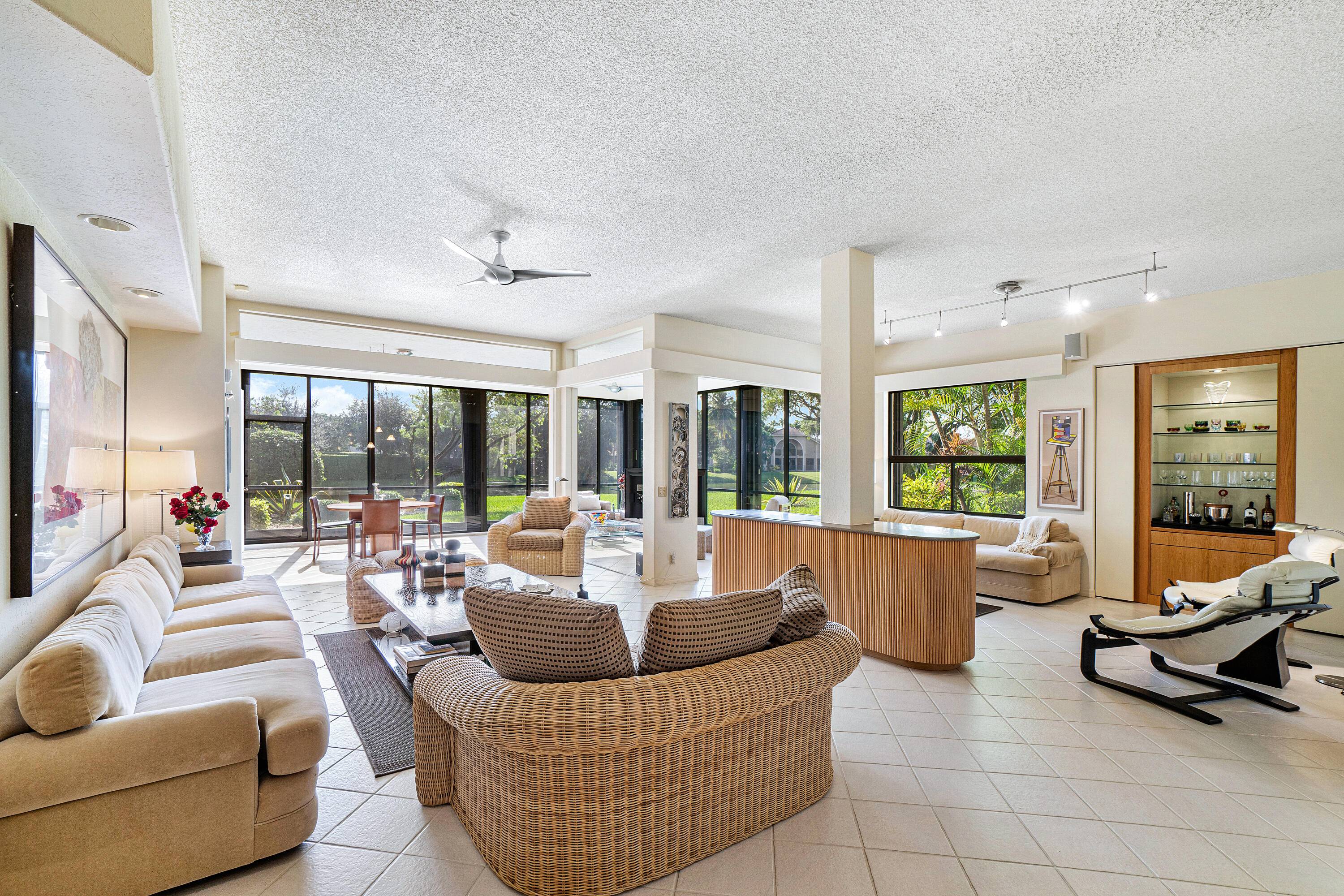 Welcome to this serene first floor condo, located in the highly acclaimed Polo Club Country Club.