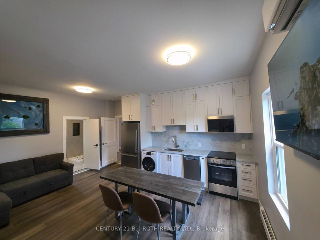 Never lived in, new everything, bright, fully furnished, 1 bedrrom apartment with high end luxury finishes.