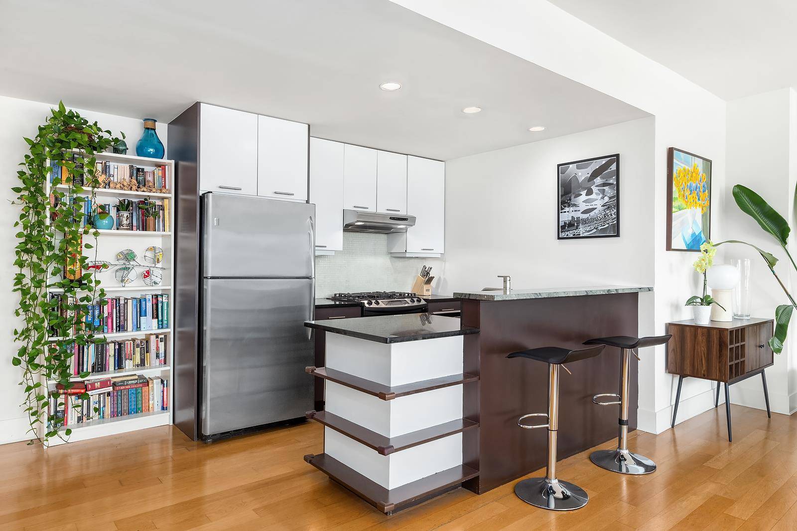 Eklund Gomes Team presents this expansive 2 bedroom, 2 bathroom residence, which offers over 1, 200 square feet of bright, airy living space with incredible southern light throughout the day.