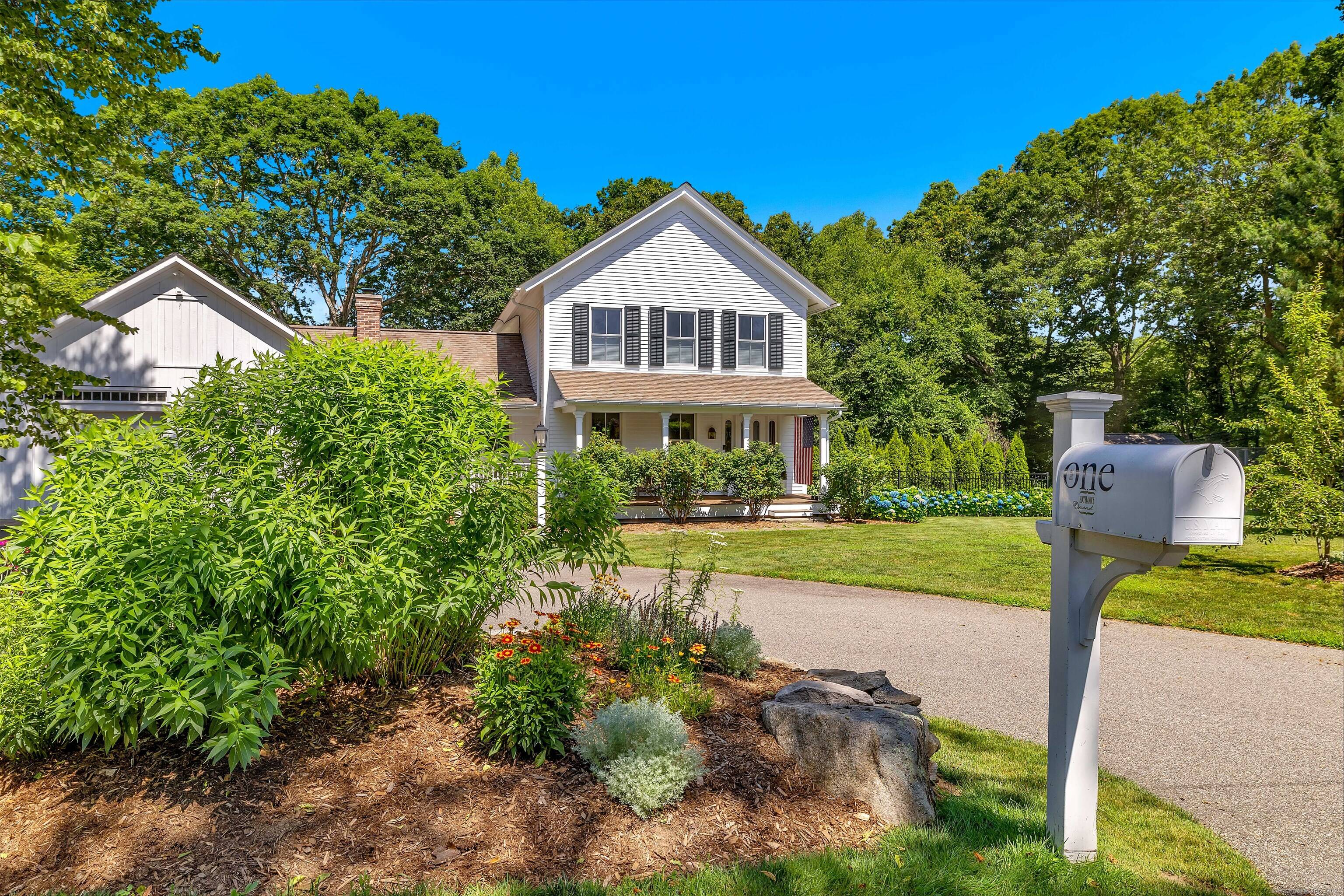 Quintessential custom built Farmhouse bonus guesthouse.