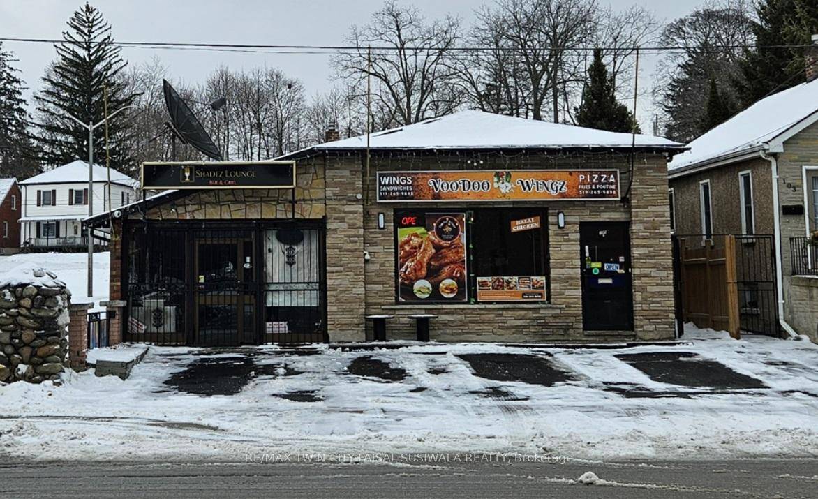 Restaurant amp ; Fully Licensed Bar PRIME BUILDING FOR SALE ACROSS FROM GALT ARENA !