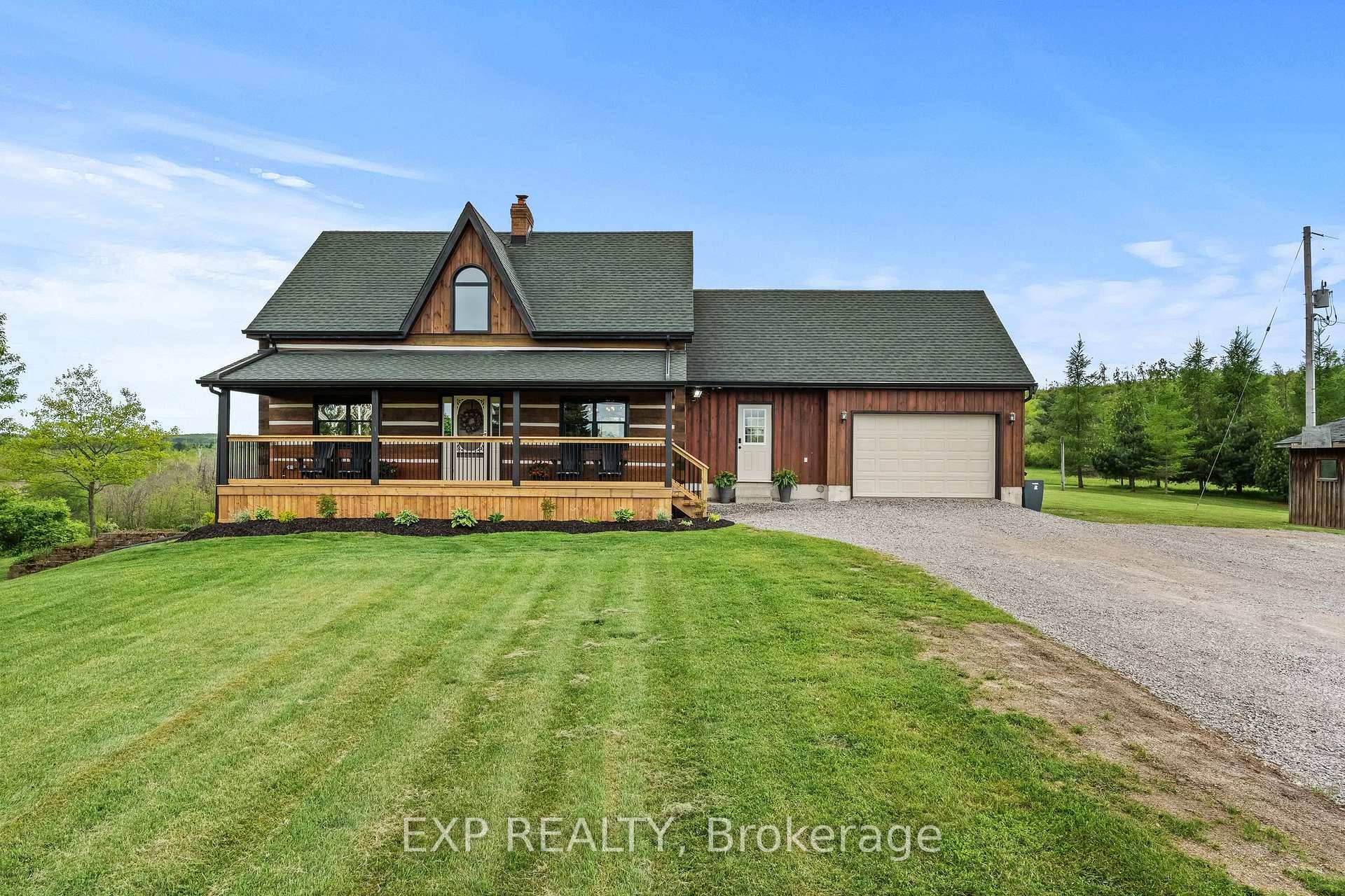 Tucked at the end of a long, private driveway and hidden from view, this breathtaking 100 acre property offers unmatched seclusion with no neighbours in sight.
