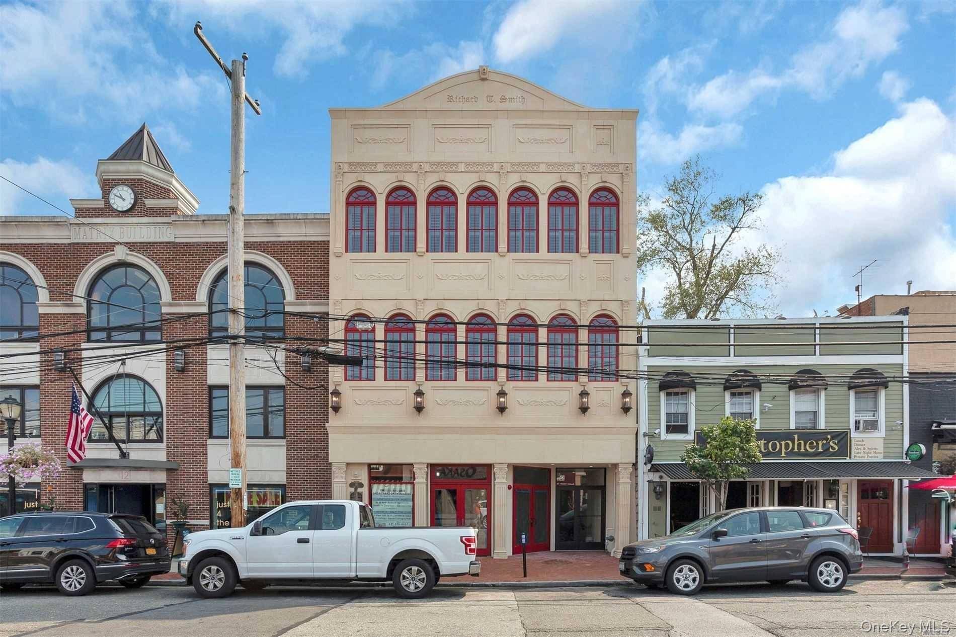 The Richard Smith Building is a beautifully new Construction on the original site of the Village Firehouse.