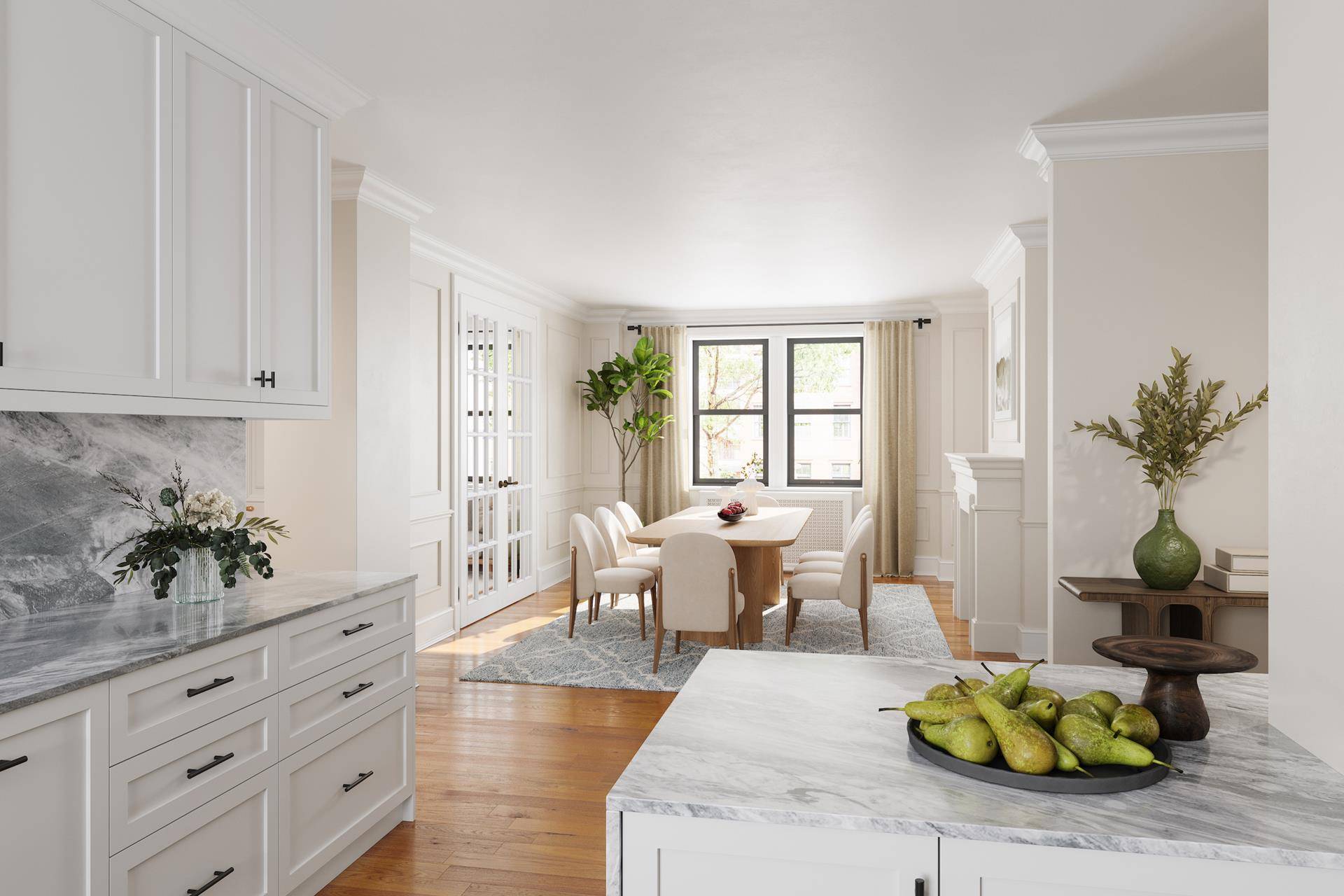 Pre war charm and West End Ave cashet waiting to be renewed in this beautiful Upper West Side Classic 6, convertible to a 4 bedroom !