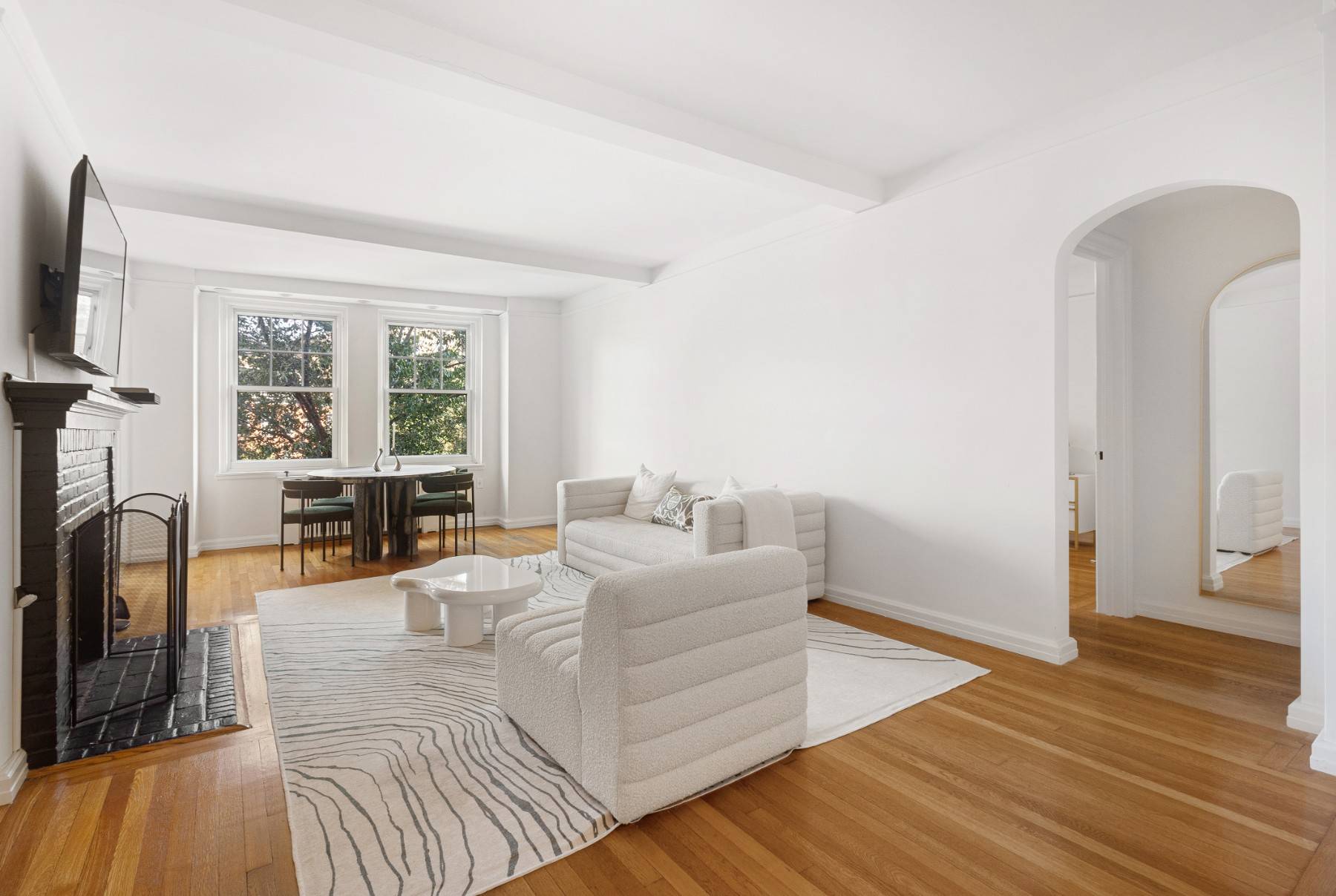 Unit 3B is a spacious bright one bedroom, one bathroom condominium that offers five windows creating an inviting welcome home feel with open views to one of the most picturesque ...