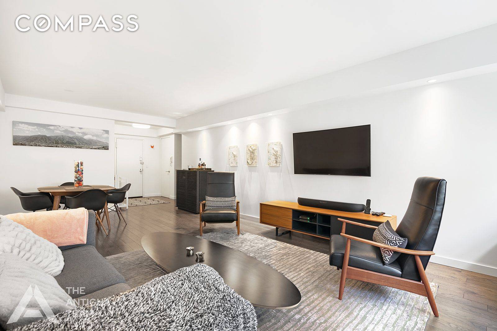 Welcome to 7F Bespoke renovated one bedroom home with stunning treeline view of Park Avenue.