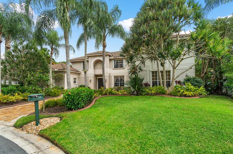 Spectacular Home in the Exclusive manned Gated enclave ''The Island''.