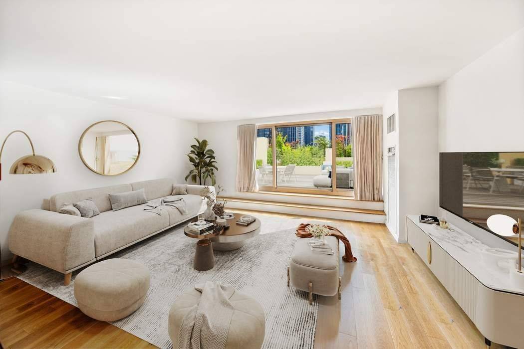 HIGH FLOOR TWO BEDROOM WITH PRIVATE TERRACE ON CENTRAL PARK SOUTH Residence 27D is a one of a kind prewar two bedroom residence spanning 1, 212 square feet and offers ...