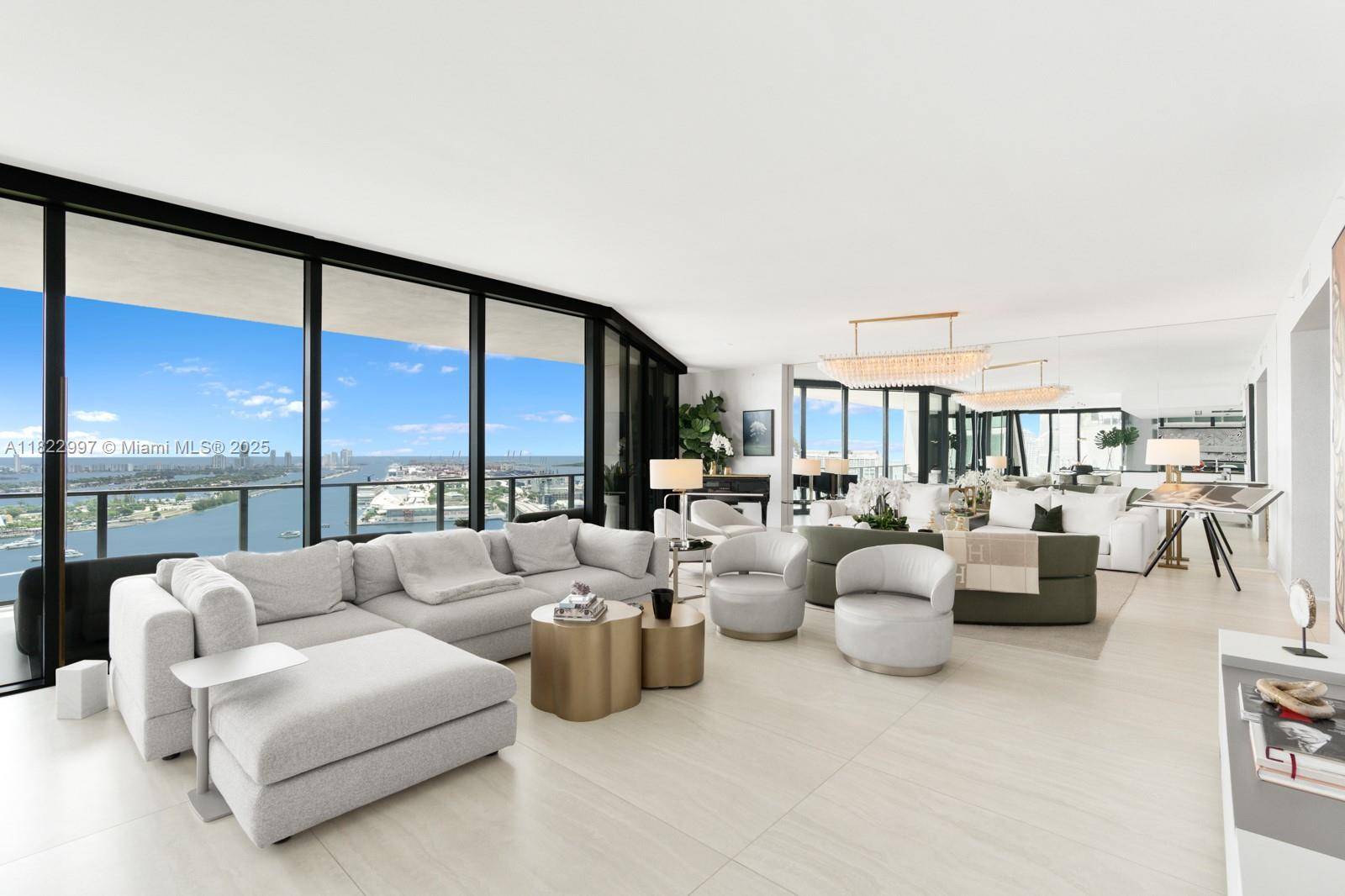 Residence 3402 at 1000 Museum is the embodiment of exuberant living in Miami.