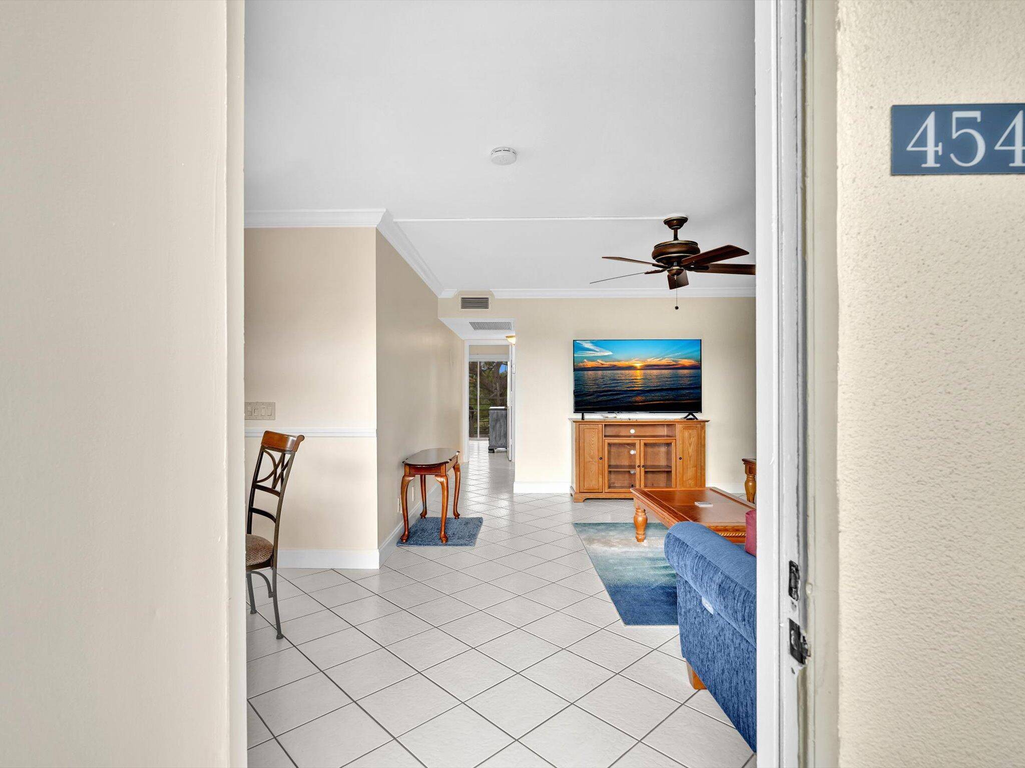 Stylish 2 bedroom, 2 bath condo with breathtaking views in Century Village.