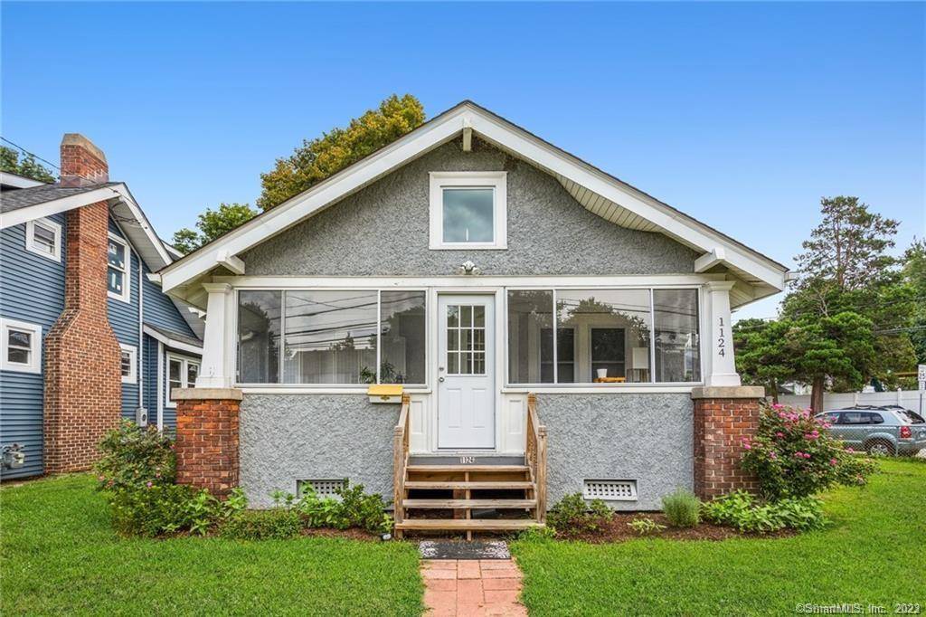 This adorable beach house is totally redone.