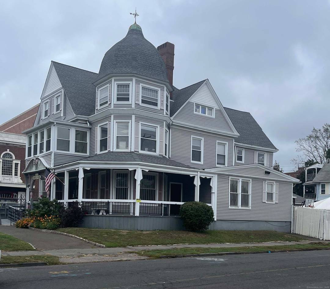 Stately Victorian office building.