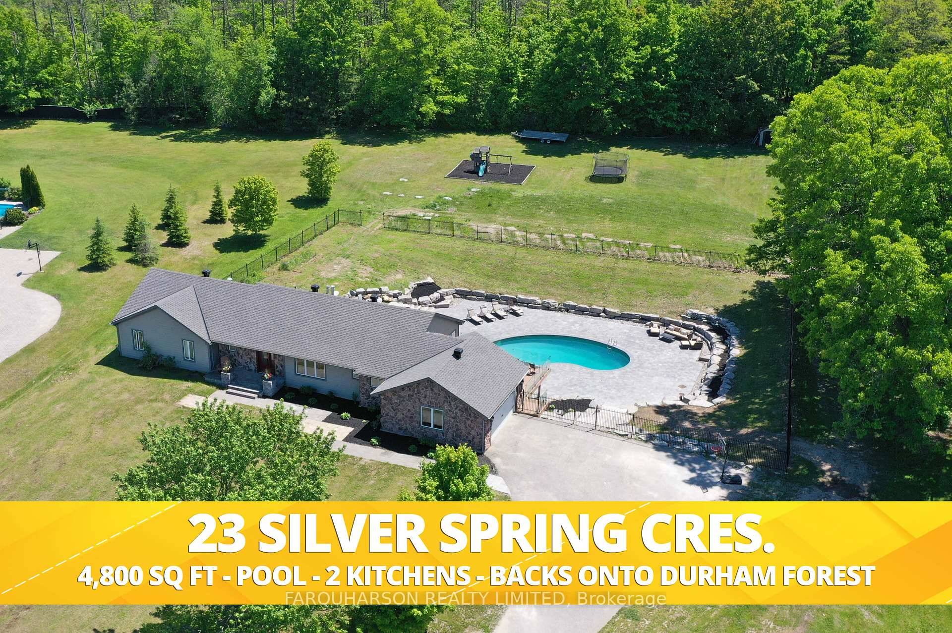 Welcome to 23 Silver Spring Crescent an exceptional custom bungalow offering approx.